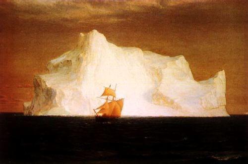 Frederick Edwin Church The Iceberg France oil painting art